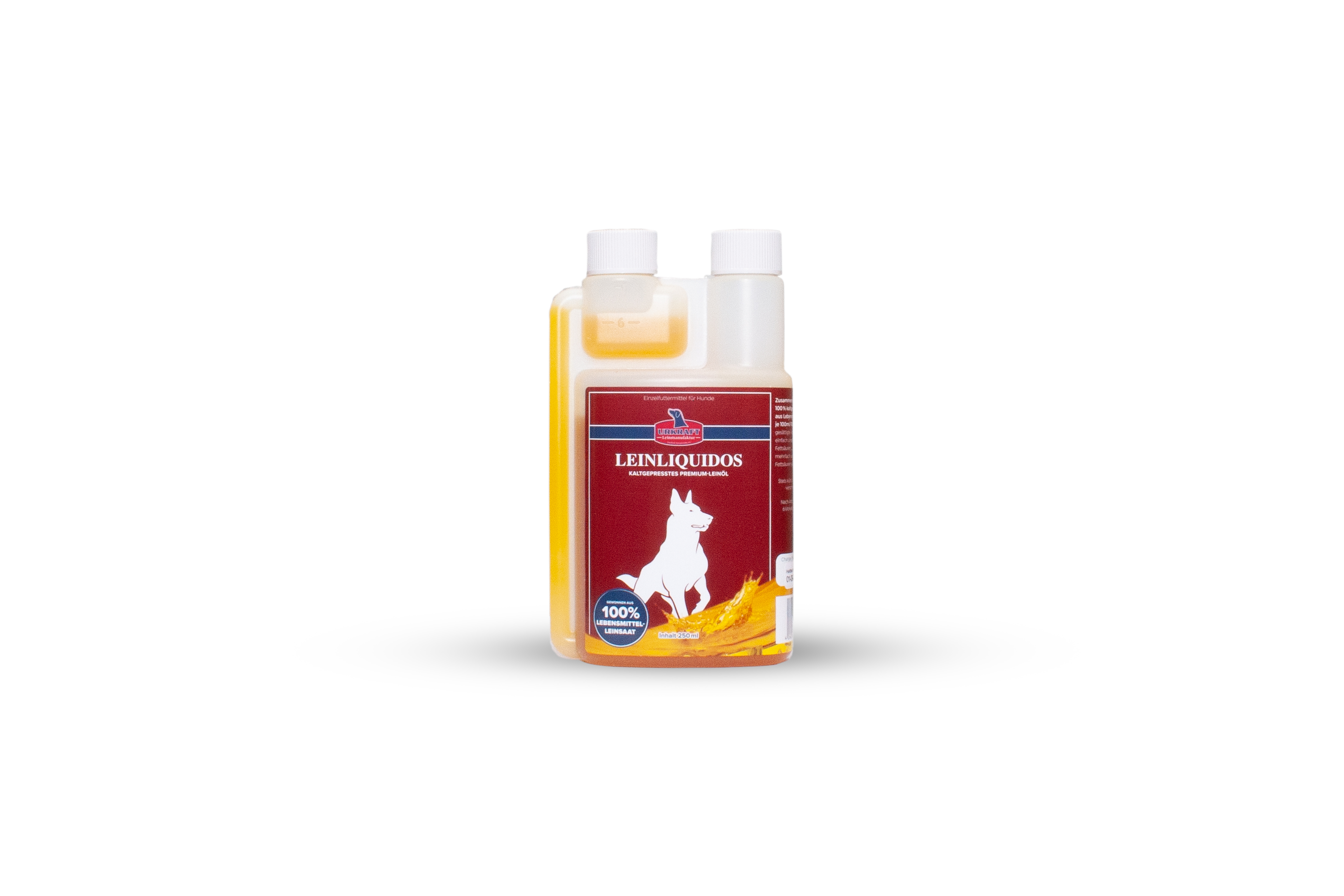 Leinliquidos - kaltgepresstes Premium-Leinöl für Hunde