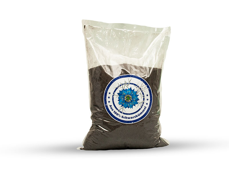 Urkraft Schwarzkümmel Mehl 3 kg für Pferde & Pony's Urkraft Schwarzkümmel Mehl 3 kg für Pferde & Pony's